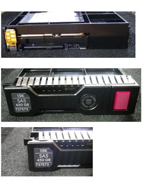 HP E Dual Port Enterprise - 450GB - Harddisk - 737573-001 - SAS3 - 3.5" LFF