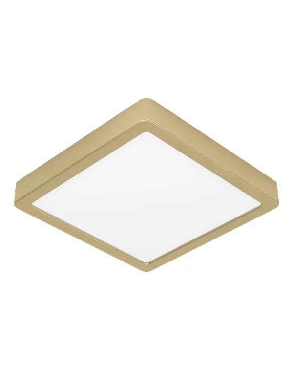 EGLO FUEVA 5 ceiling lamp 210x210 mm 3000K brushed brass