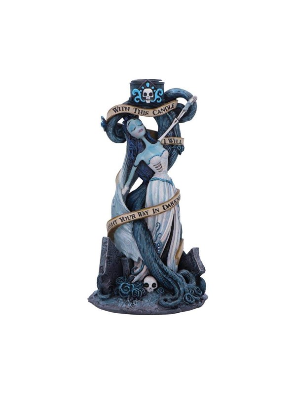 Nemesis Now - Corpse Bride With This Candle Vow Candle Holder