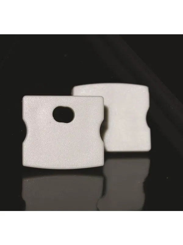 DEVELTRON End cap with hole - for profile 10