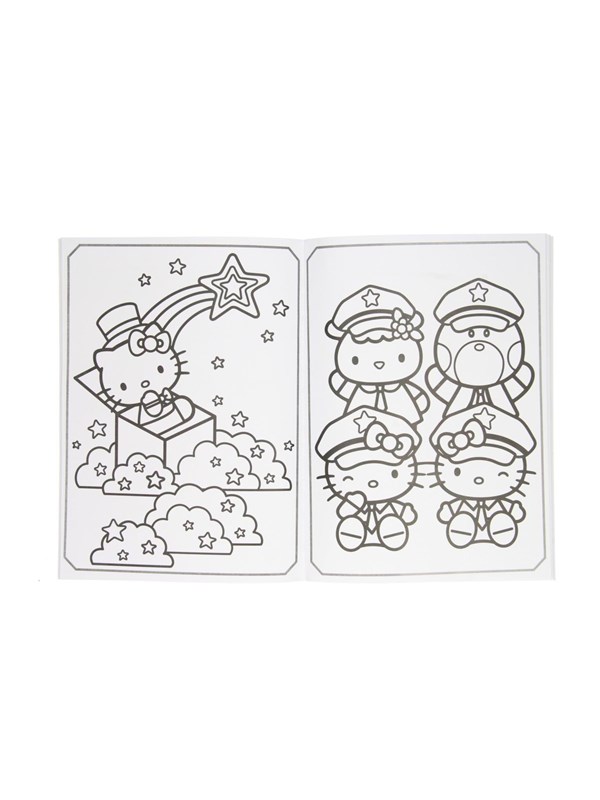 Boek Specials Nederland BV Hello Kitty Colorama Coloring Book