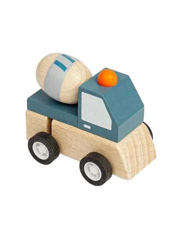 Bigjigs Wooden Wind-Up Truck