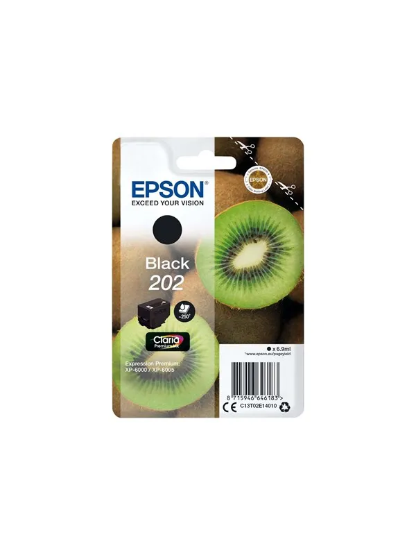 Epson 202 - sort - original - blækpatron