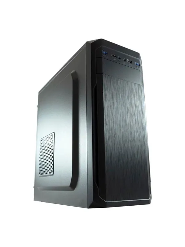 LC Power Midi LC-Power 7039B black - Kabinett - Tower - Svart