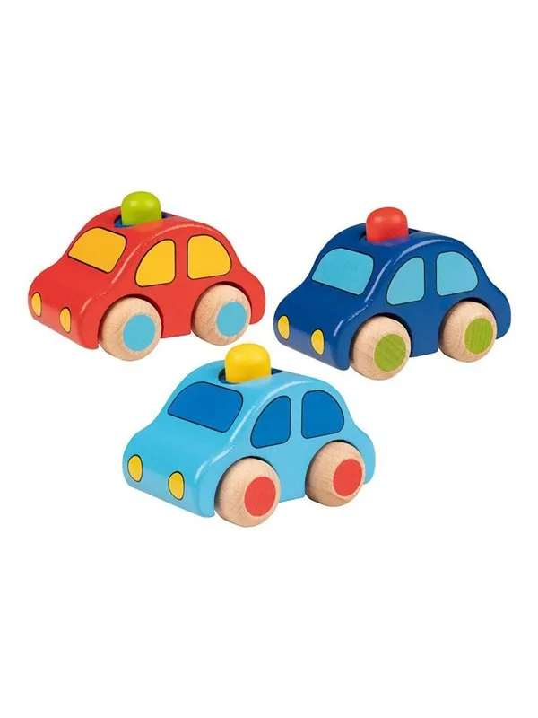 Goki Wooden Vehicle with Horn