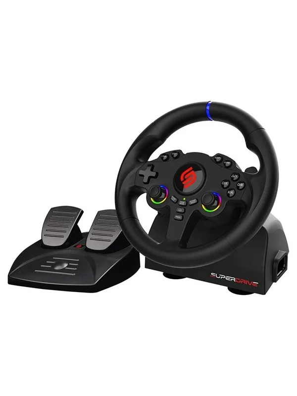 Subsonic 220 RS-5 - Wheel, gamepad and pedals set - Sony PlayStation 5