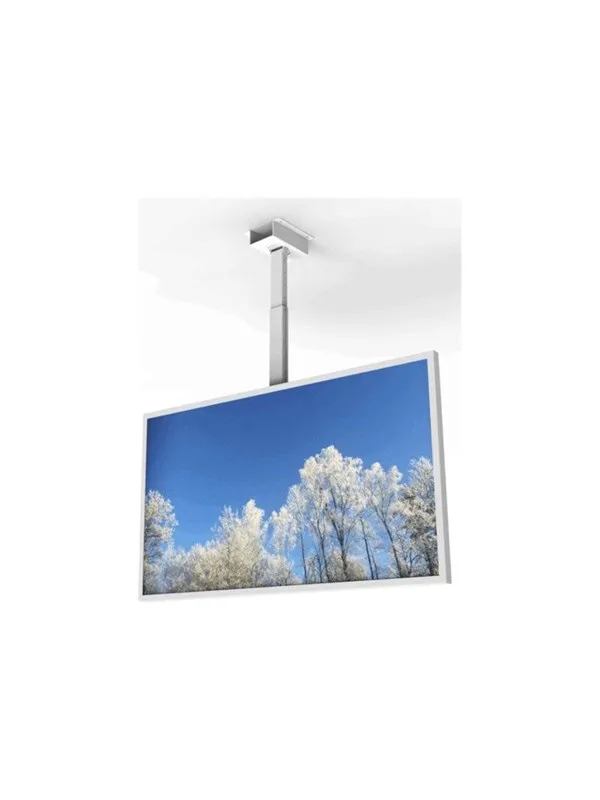 HI-ND mounting kit - landscape - for flat panel - white - Max - recommended for 65"