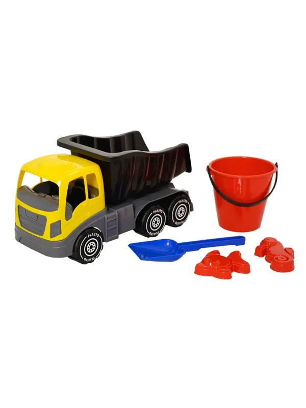 Plasto  Truck and sand toys 5 parts