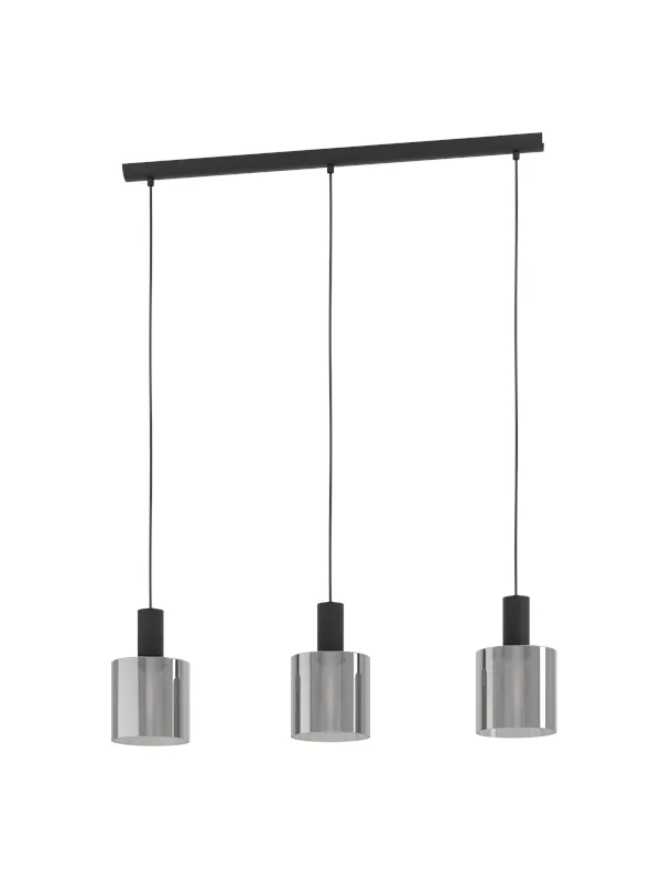 EGLO GOROSIBA long table pendant black-transparent