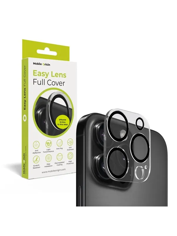 Mobile Origin Easy Lens full cover - clear - iPhone 13 Pro / 13 Pro Max