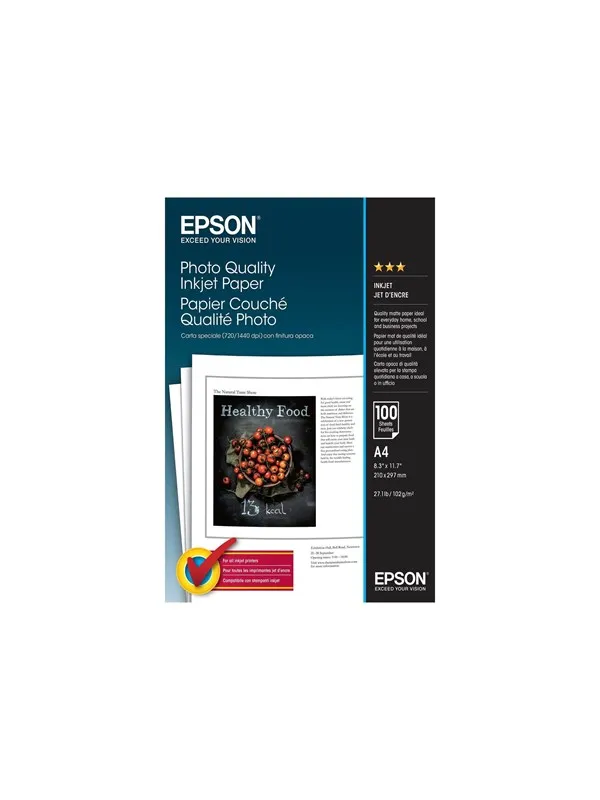 Epson PAPIR A4 Photo Quality inkJet.
