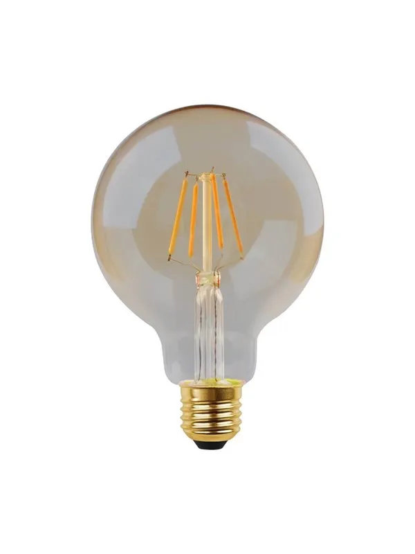 EGLO LED-lyspære G95 Globe 4.5W/822 400 lumen amber 3-step dimmable E27