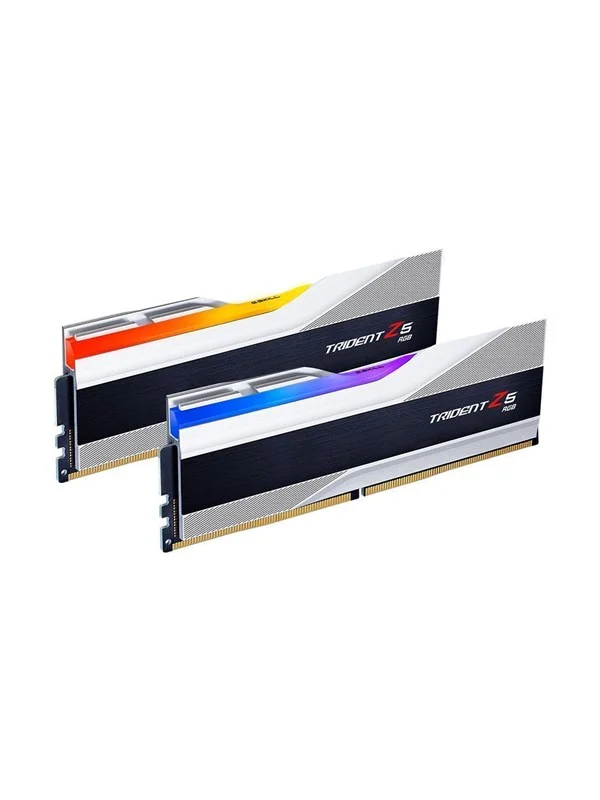 G.Skill Trident Z5 RGB DDR5-7200 - 32GB - CL34 - Dual Channel (2 pcs) - Intel XMP - Sølv med RGB