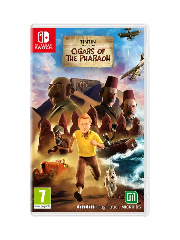 Tintin Reporter - Cigars of the Pharaoh - Nintendo Switch - Action