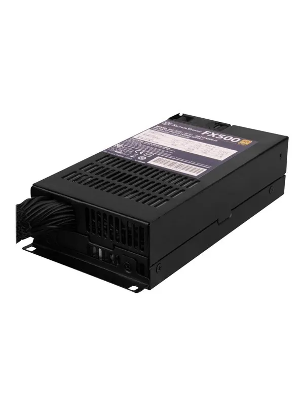 SilverStone FX500 Strømforsyning (PSU) - 500 Watt - 40 mm - ATX 2.4 - 80 Plus Gold sertifisert
