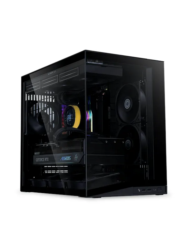 Lian Li O11D Mini V2 Flow black - Kabinett - Miditower - Svart