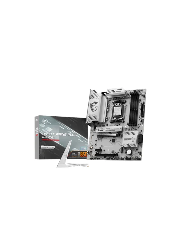 MSI B850 GAMING PLUS WIFI6E Hovedkort - AMD B850 - AMD AM5 socket - DDR5 RAM - ATX
