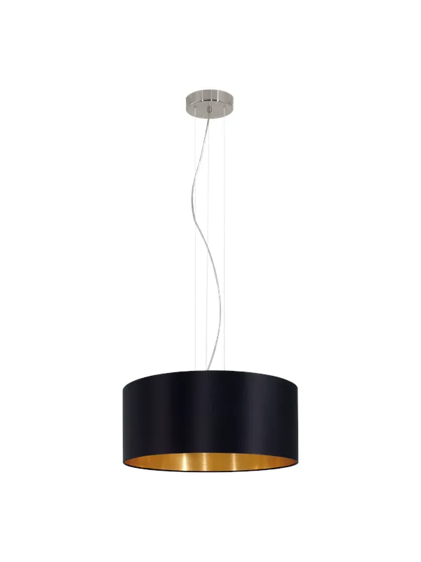EGLO PASTERI pendant light anthracite-brown