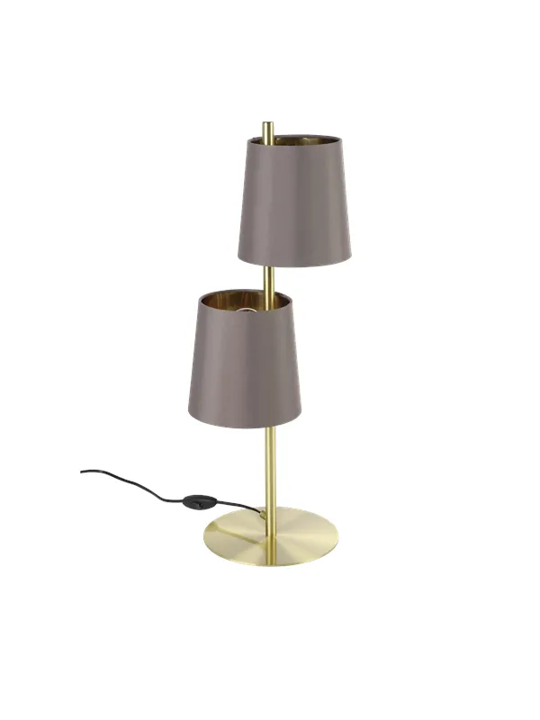 EGLO ALMEIDA 2 table lamp brushed brass