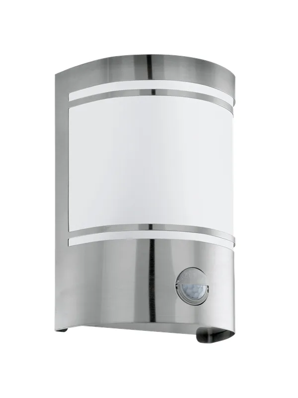 EGLO CERNO outdoor wall lamp with sensor stainless steel