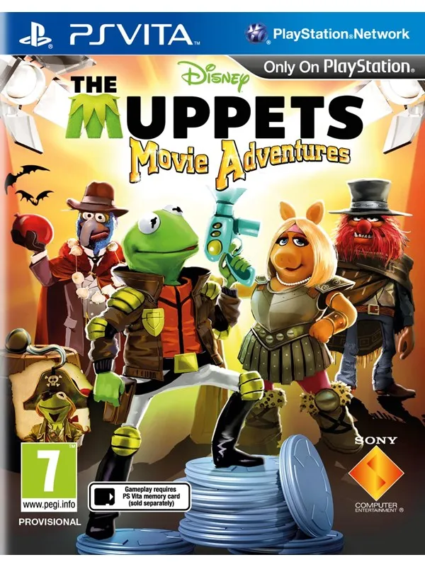The Muppets: Movie Adventures - Sony PlayStation Vita - Action/Adventure