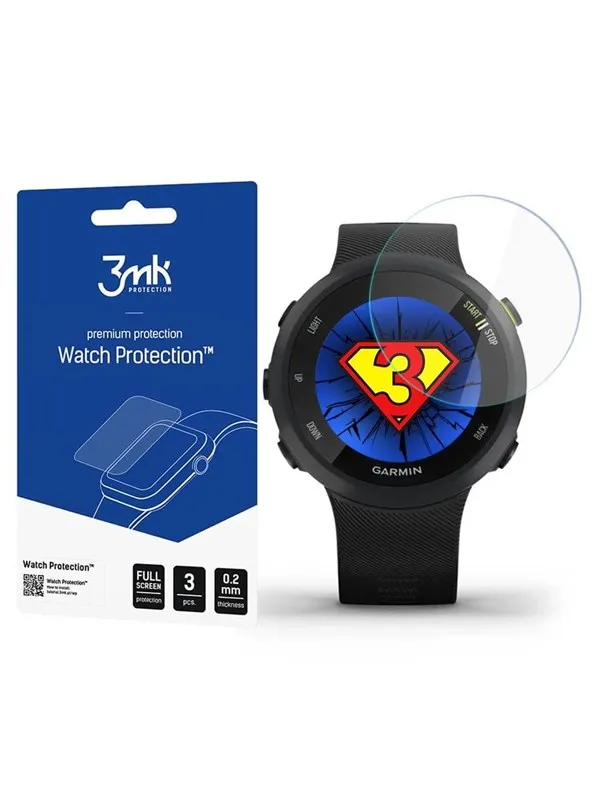 3mk Garmin Forerunner 45 -  Watch Protection™ v. FlexibleGlass Lite