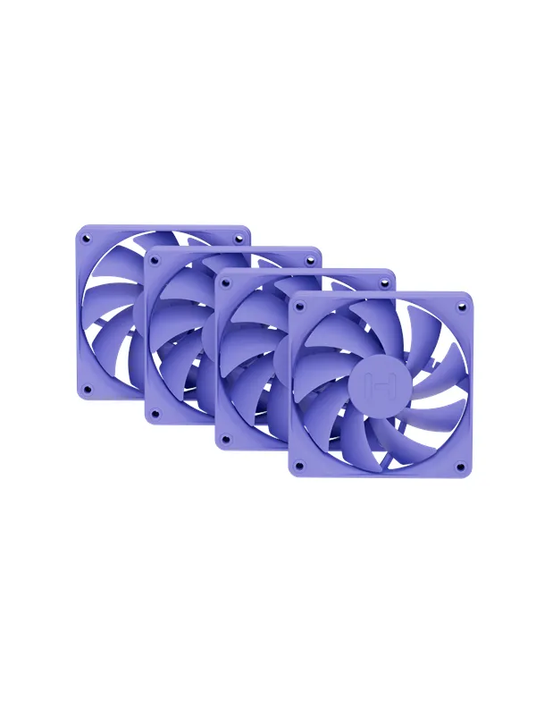 HYTE FA12 FAN (Taro Milk / Purple) 4-pack - Kabinettvifte - 120mm - Lilla - 28 dBA