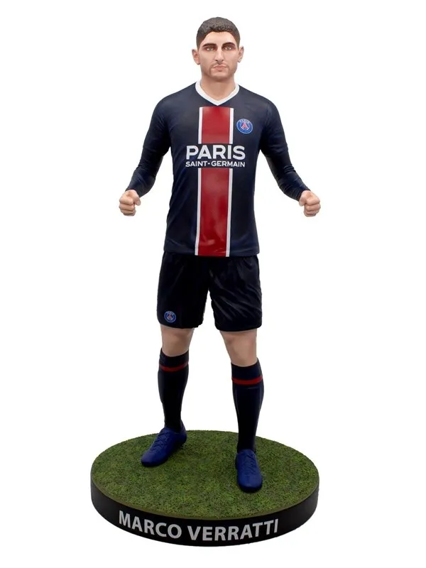 Footballs Finest - MARCO VERRATTI - OFFICIAL PSG - FOOTBALL'S FINEST 60CM RESIN STATUE - Figur