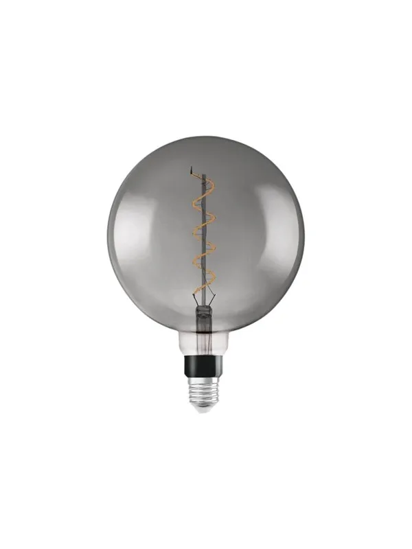 Osram LED-lyspære Vintage 1906 Globe G200 5W/818 (12W) Smoke E27