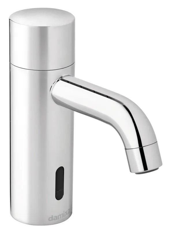 Damixa silhouet touchless washbasin mixer small brass crome
