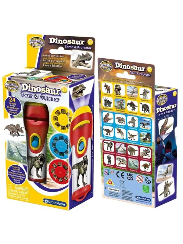 Brainstorm Dinosaur Torch & Projector