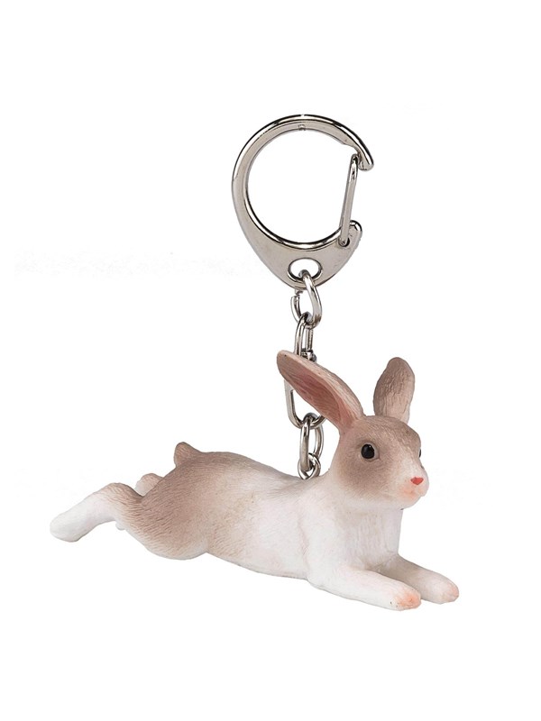 Mojo Keychain Lying Rabbit