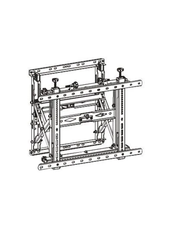 Neomounts WL95-900BL16 - mounting kit - for LCD display - Max 70 kg - recommended for 75"