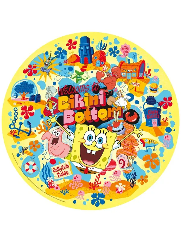 Ravensburger Spongebob Squarepants Circular, 500pc