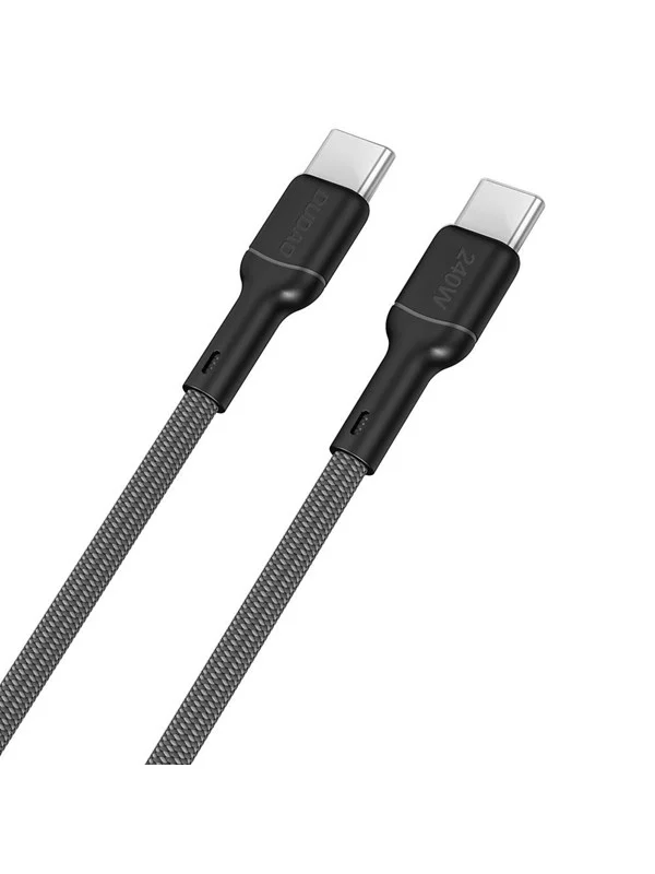 Dudao L9C Max 240W PD USB-C - USB-C Cable 1.2m - Black