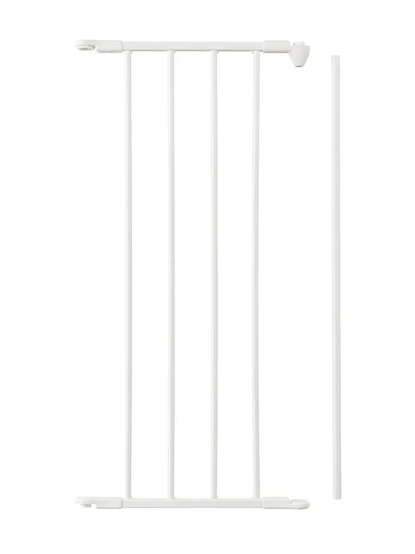 BabyDan Forlenger Flex & OLAF sikkerhetsgrind 33 cm, hvit