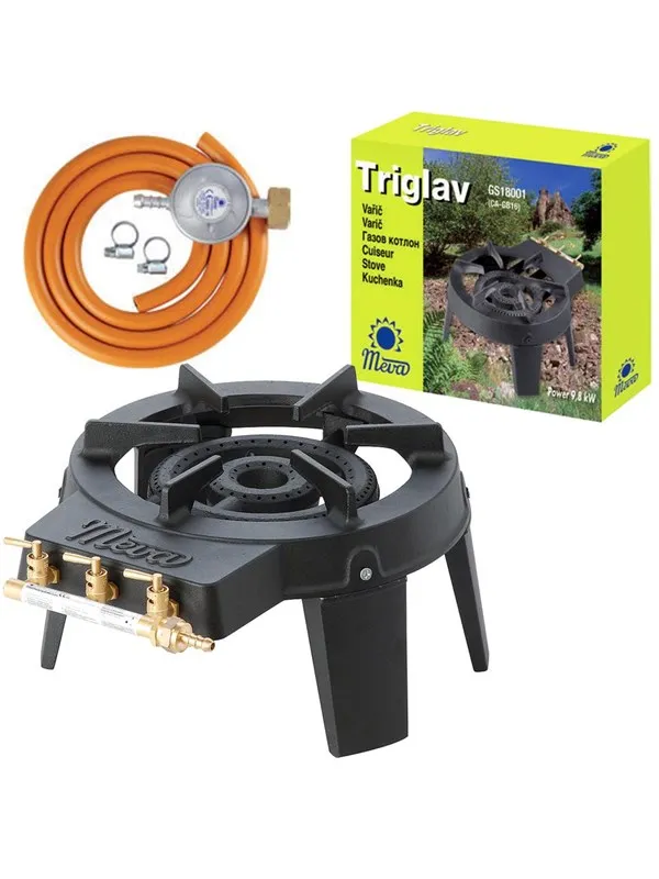 Meva Industrial gas stool 3 - burner TRIGLAV 9kW
