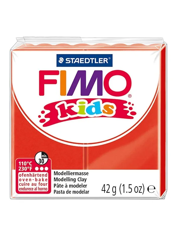Fimo Mod. clay FIMO kids red