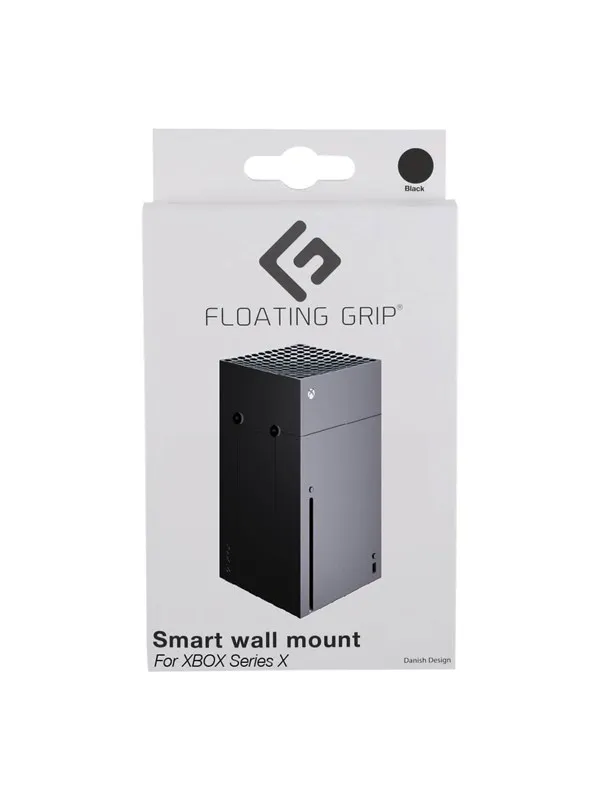 Floating Grip Xbox Series X wall mount - Black - Max - recommended for