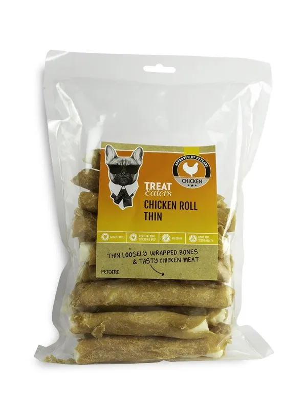 Treateaters Chicken Rolls 12.5 cm 400 g