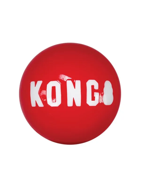 KONG Dog Toy Signature Balls Small 5cm (2-Pack)