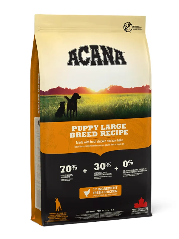 Acana Puppy Large Breed Recipe 17kg