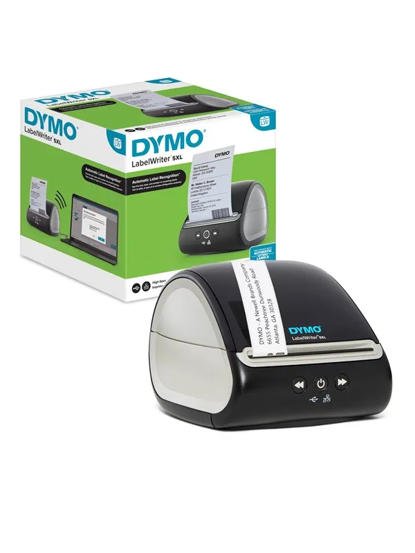 DYMO ® LabelWriter™ 5XL. Høyhastighets, profesjonell XL fraktetikett-skriver.