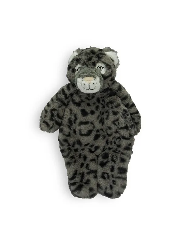 Party Pets 14 inch Floppy Leopard grey 35 cm