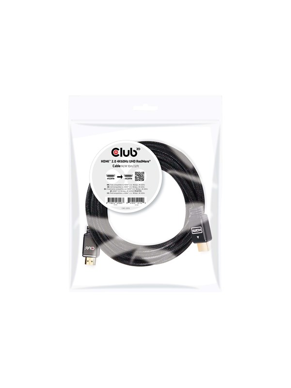 Club 3D CAC-2313 - HDMI with Ethernet cable - 10 m