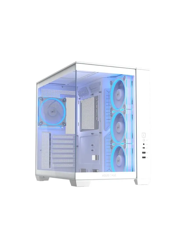 ASUS A32 PLUS - Kabinett - Tower - Hvit