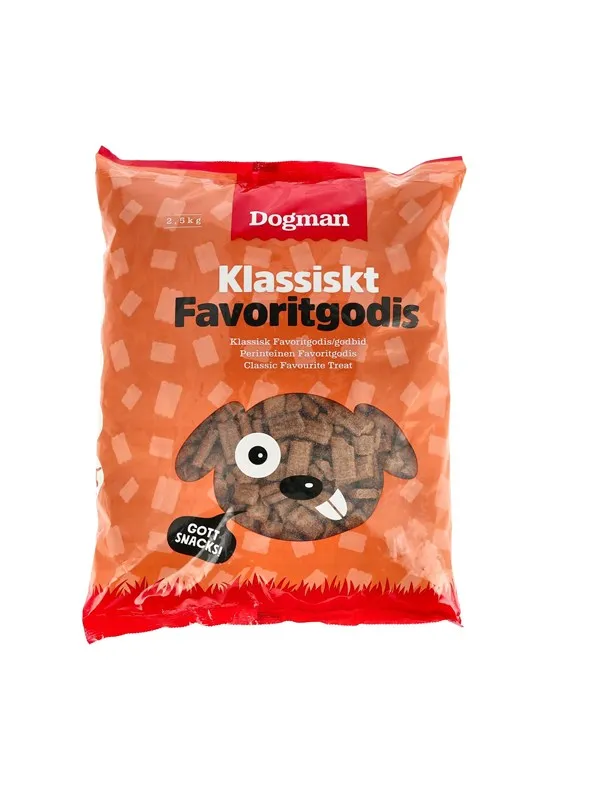 Dogman Klassiske hundegodbiter 2.5kg