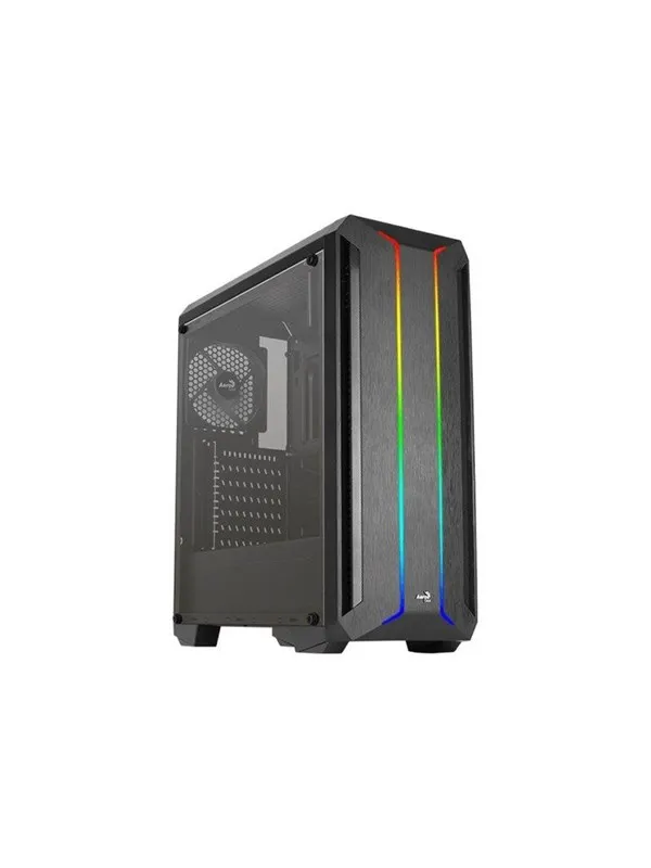 AeroCool Skyline ARGB - mid tower - ATX - Kabinett - Tower - Svart