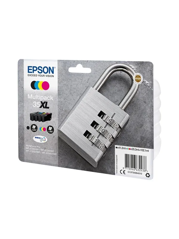 Epson 35XL Multipack (Black Yellow Cyan Magenta) Ink