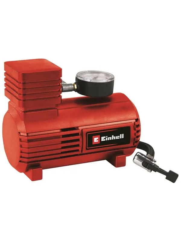 Einhell CC-AC 12V minikompressor med tilbehør 18 bar 12 Volt